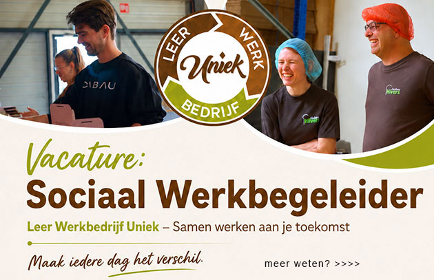 Vacature Sociaal werkbegeleider